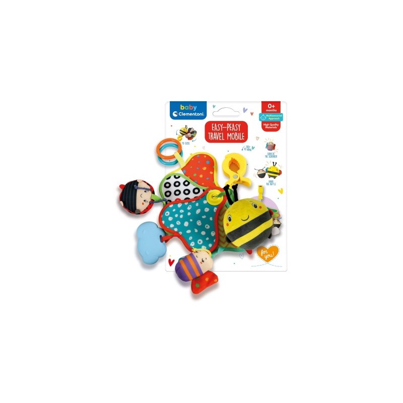 Clementoni 17790 - Baby Clementoni - Giostrina Culla da Viaggio