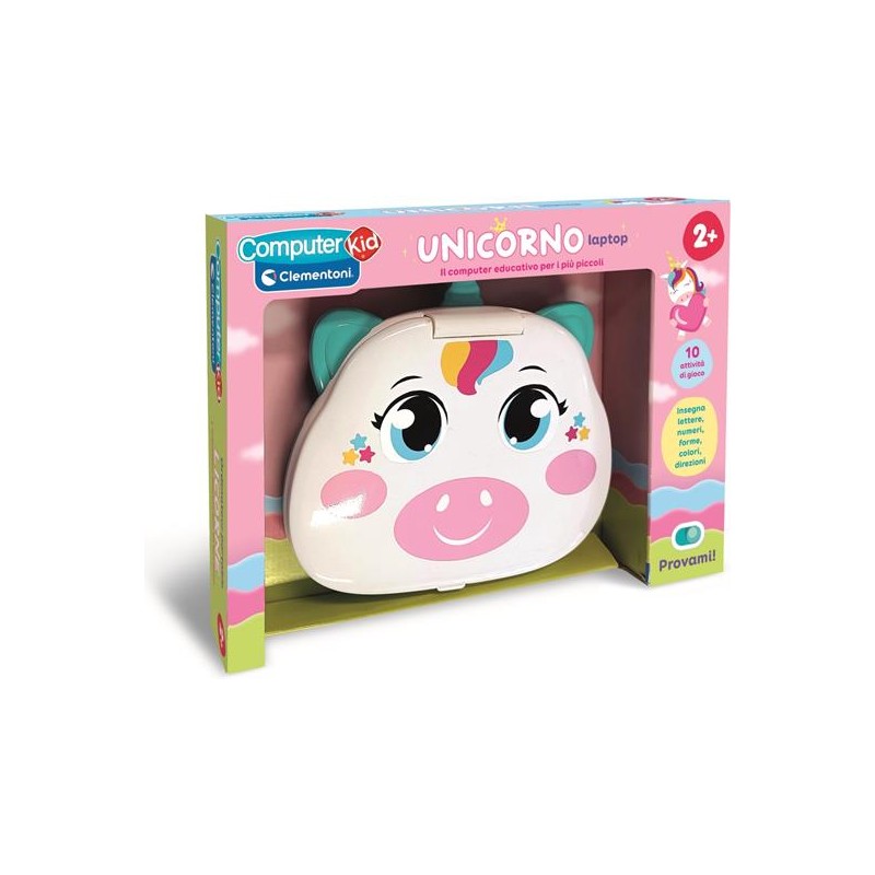 Clementoni 16489 - Computer Kid - Unicorno Laptop
