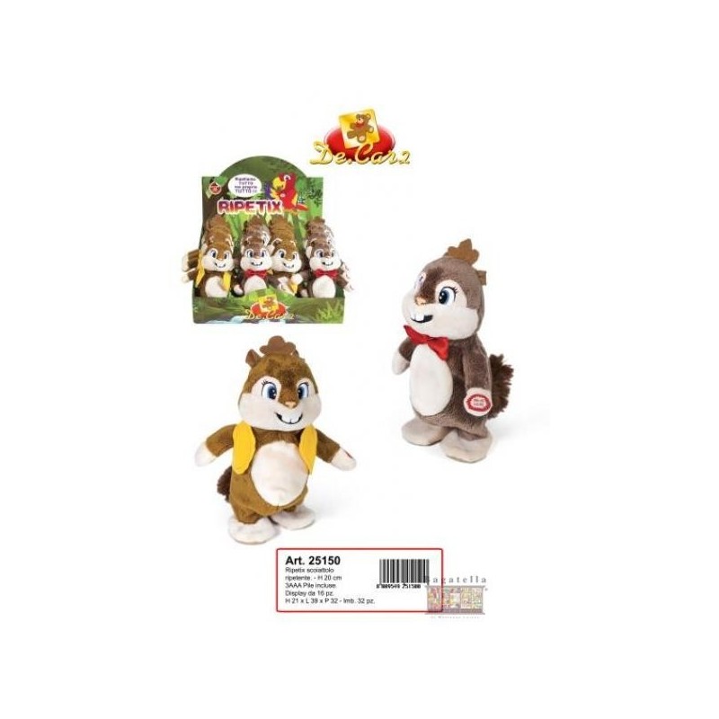 Decar 25150 - Ripetix Scoiattolo 20 cm
