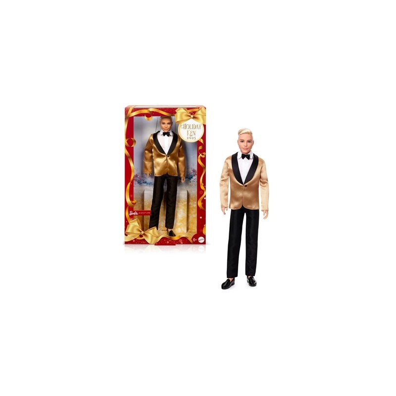 Mattel JGK55 - Barbie - Ken Magia delle Feste 2025