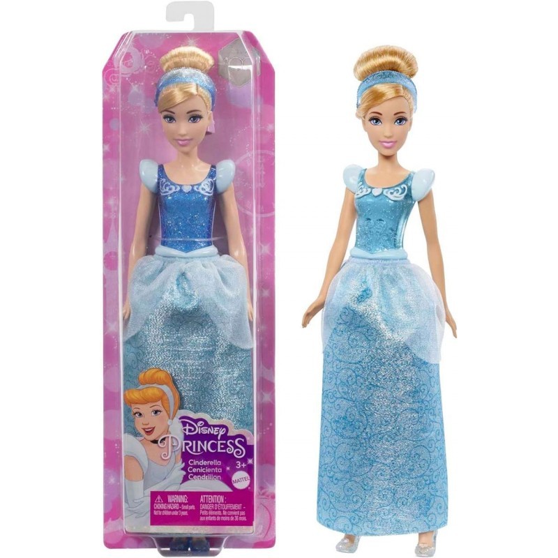 Mattel HLW06 - Disney Princess - Cenerentola 30cm