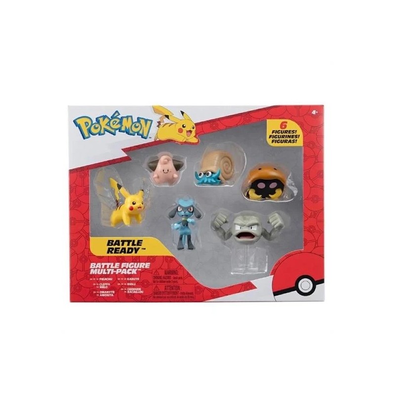 Pokemon PK060700 - Set Deluxe 6 Personaggi