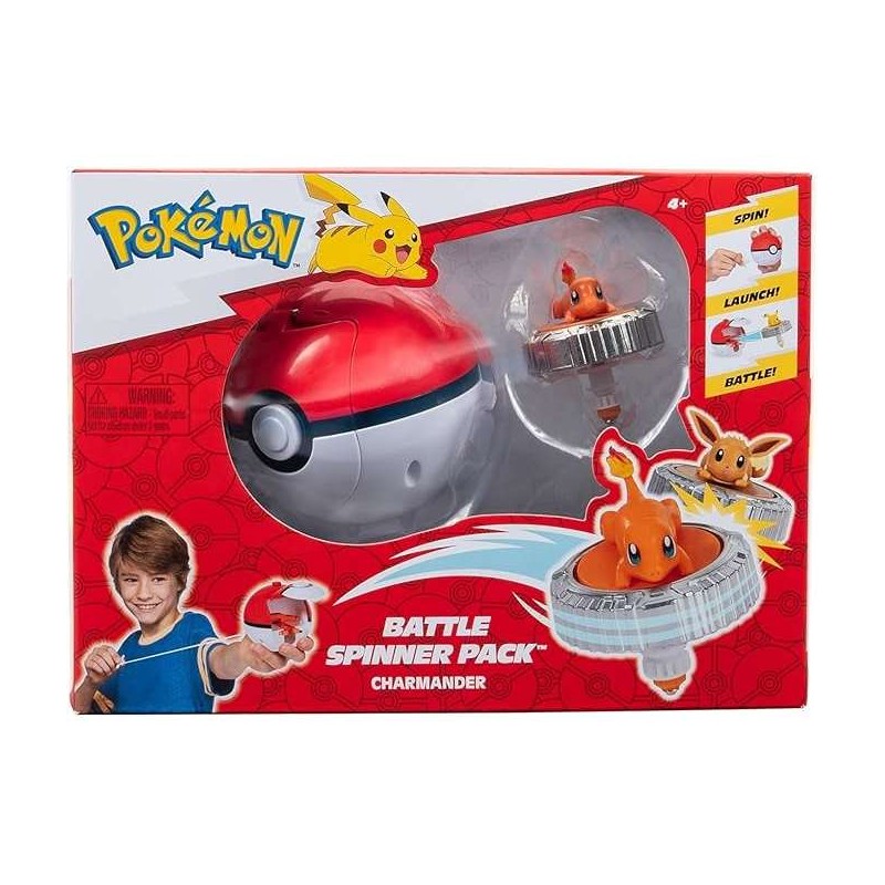 Pokemon PK190100 - Pokemon Battle Spinner Pack Charmander