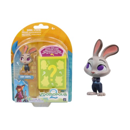 Zootropolis 101 - Coppia Personaggi Judy & Pawbert 5 cm