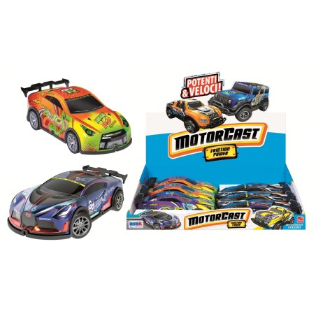 Rstoys 12279 - Auto da Corsa a Frizione Display 6 pz