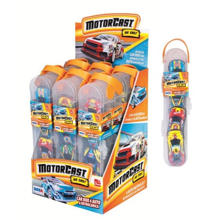 Rstoys 12197 - Astuccio con 4 Auto Retrocarica