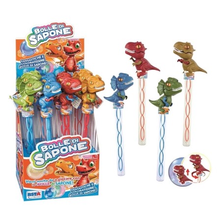 Rstoys 11790 - Spada Bolle Dino Display 12 pz