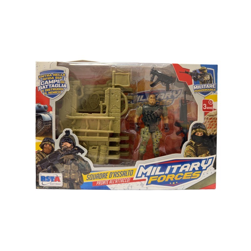 Rstoys 11865 - Playset Militare Squadre d'Assalto Ass