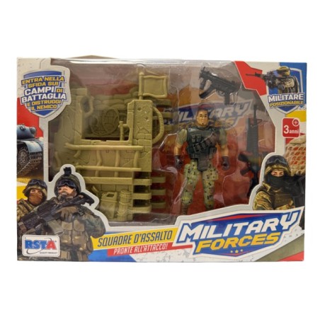 Rstoys 11865 - Playset Militare Squadre d'Assalto Ass