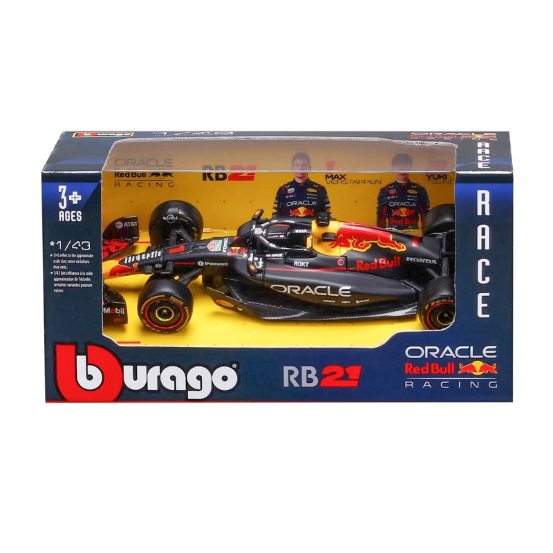 Burago 38233 - Red Bull Racing F1 Max Verstappen Scala 1:43