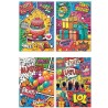 Cecami FA00209BC - Biglietti Compleanno Fumetti Conf.12 pz