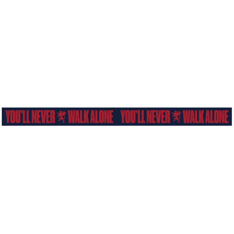 Acube 1175 - Braccialetto Silicone Genoa You'll Never Walk Alone