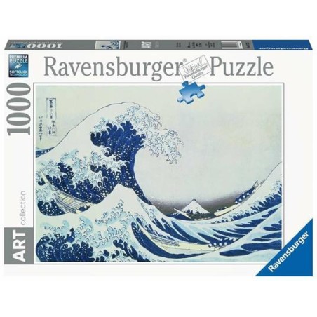 Ravensburger 107 - Puzzle 1000 Pezzi - La Grande Onda di Kanagawa