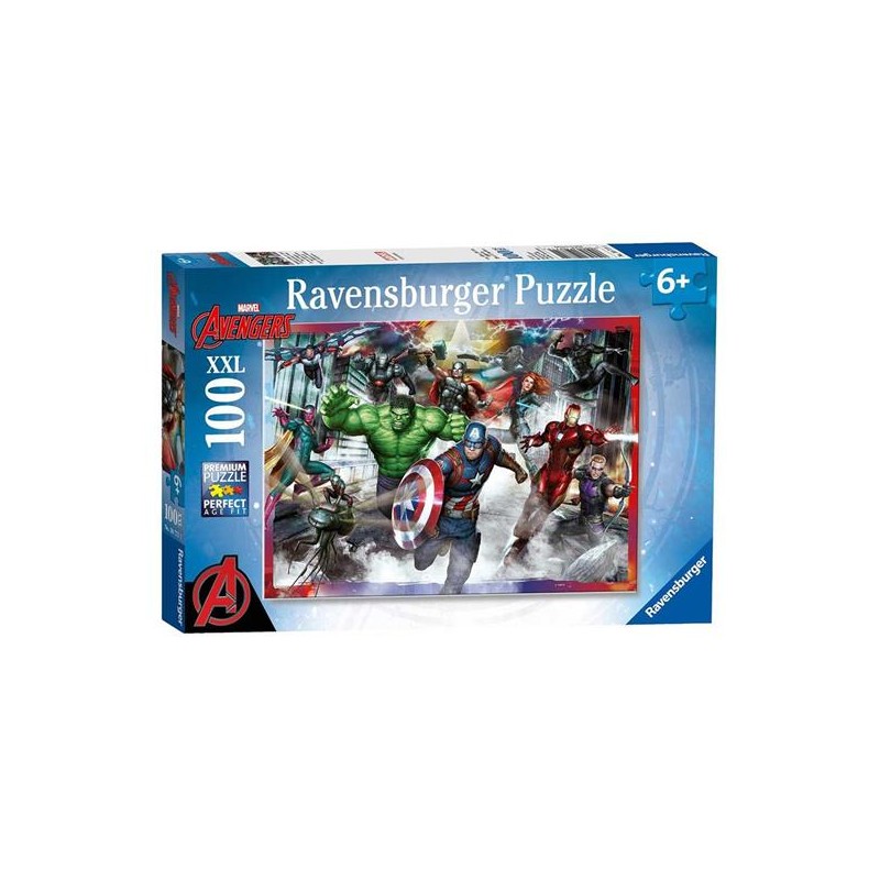 Ravensburger 10771 - Puzzle 100 Pezzi - Avengers