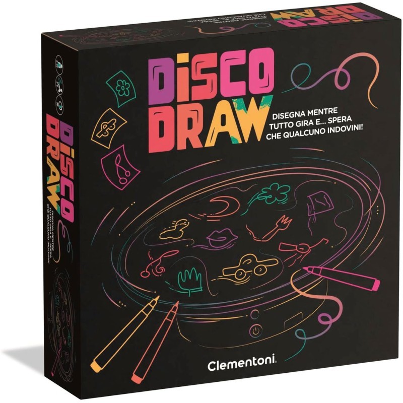 Clementoni 16704 - Gioco Disco Draw