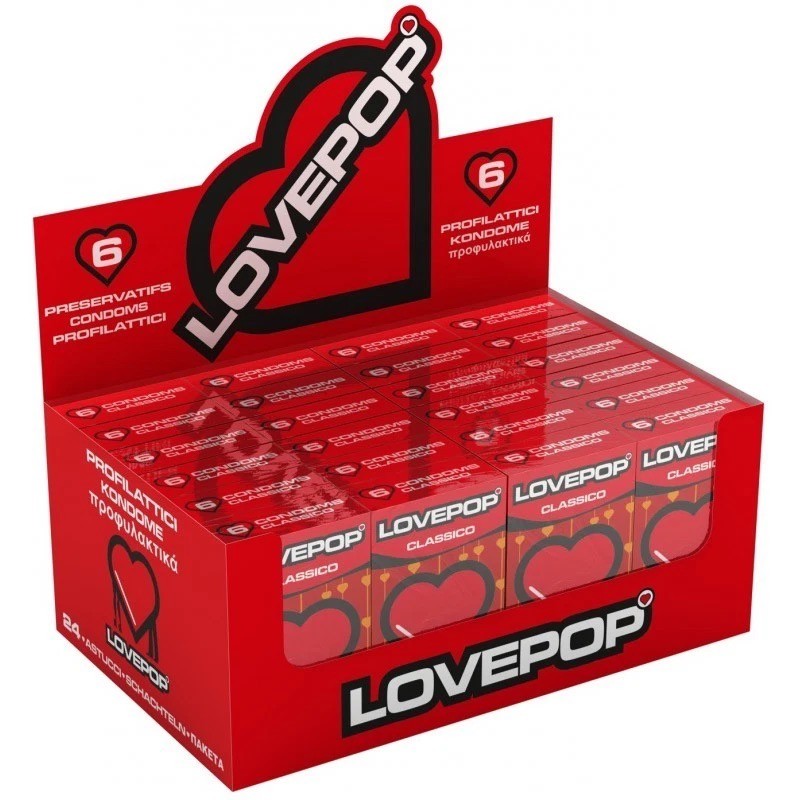 Pop Filters 2801 - Profilattici Lovepop Display 24 pz