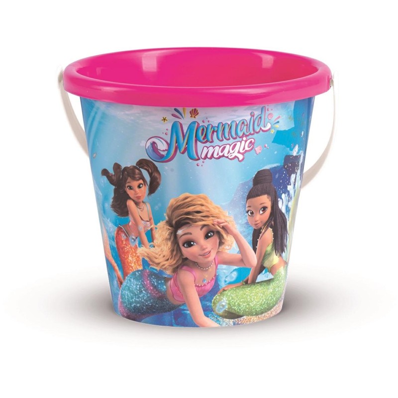 Androni 301MM - Secchiello Vuoto Baby Mermaid Magic D.13 cm