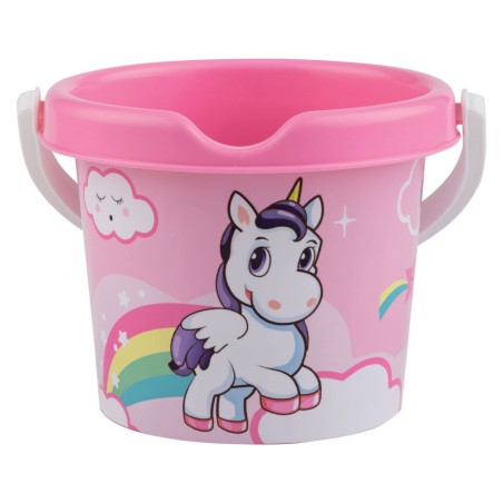 Androni 301UNI - Secchiello Vuoto Baby Unicorno D. 13 cm