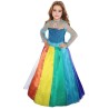 Ciao 11663 - Costume Barbie Arcobaleno