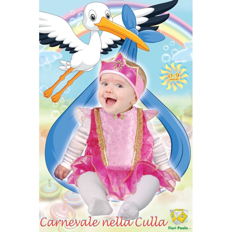 Ciao 61516.0-9 - Costume Principessina 0-9 Mesi