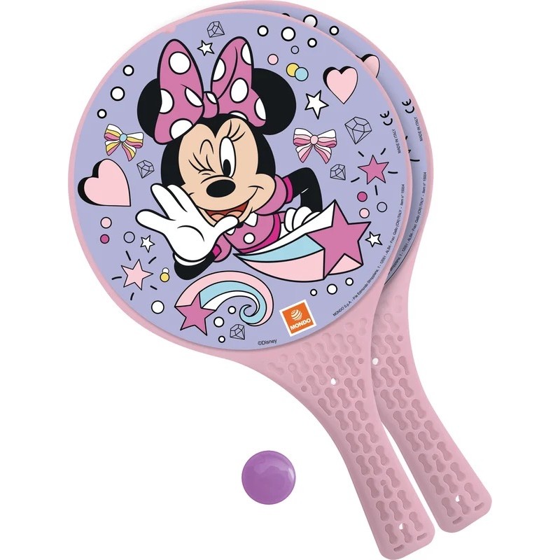 Mondo 15004 - Racchettoni Plastica Minnie
