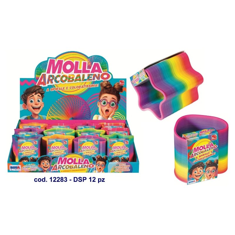 Rstoys 12283 - Molla Arcobaleno Gigante 4 Forme