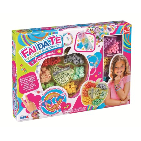 Rstoys 12236 - Playset Fai da Te Collane e Bracciali Astuccio Mela