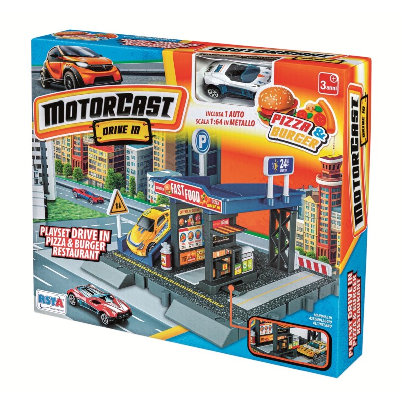 Rstoys 12235 - Playset Drive in con Auto