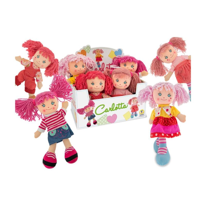 Teorema 68544 - Bambola Pezza Carlotta 30cm Ass