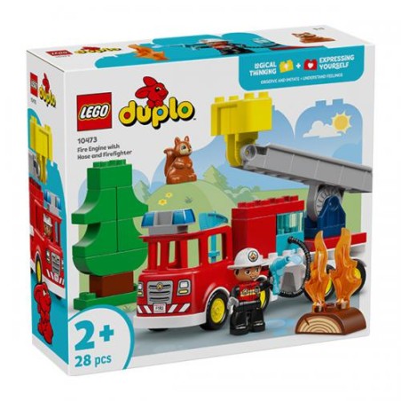Lego 10473 - Duplo - Autopompa con Manichetta e Pompiere