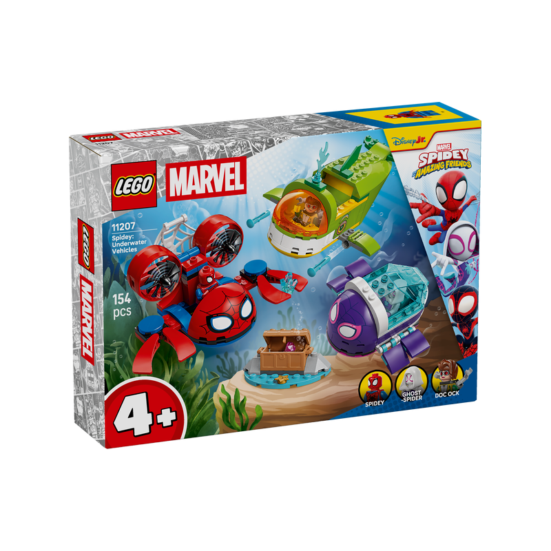 Lego 11207 - Marvel Super Heroes - Spidey : Veicoli Subacquei