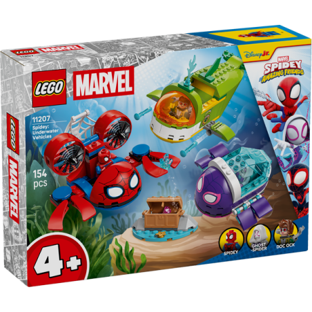 Lego 11207 - Marvel Super Heroes - Spidey : Veicoli Subacquei