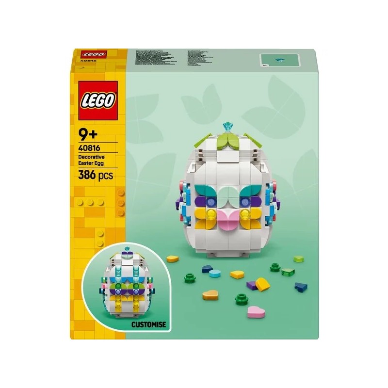 Lego 40816 - Icons - Uovo di Pasqua Decorativo