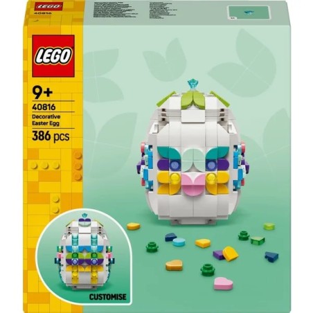 Lego 40816 - Icons - Uovo di Pasqua Decorativo