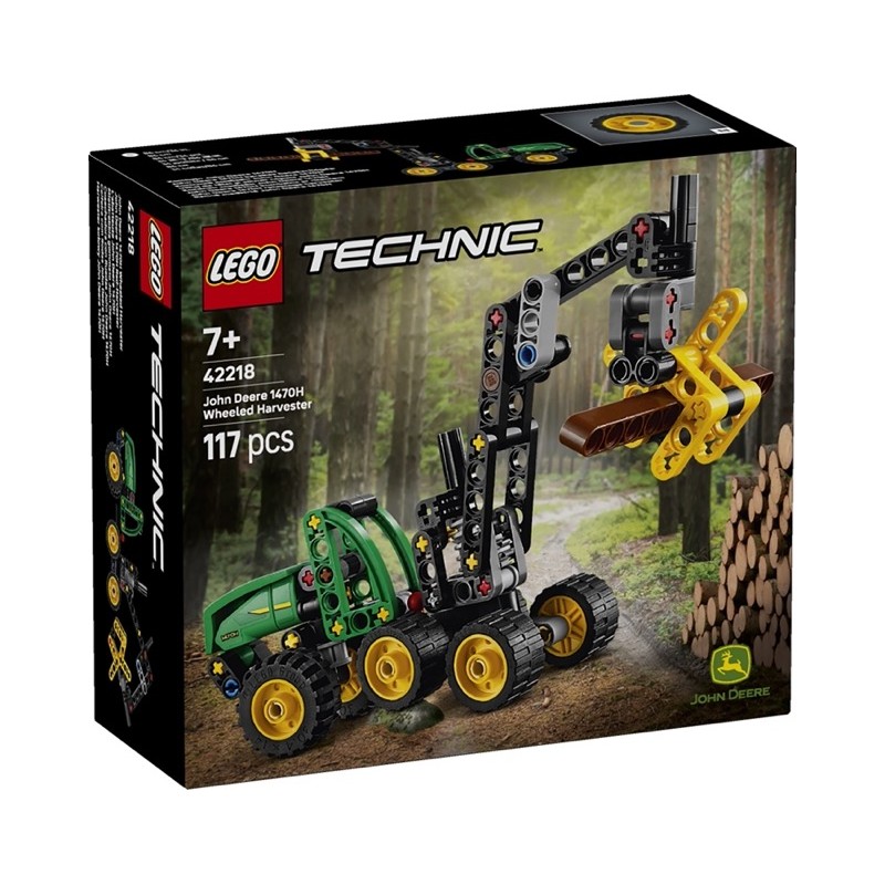 Lego 42218 - Technic - Mietitrebbia Gommato John Deere 1470h