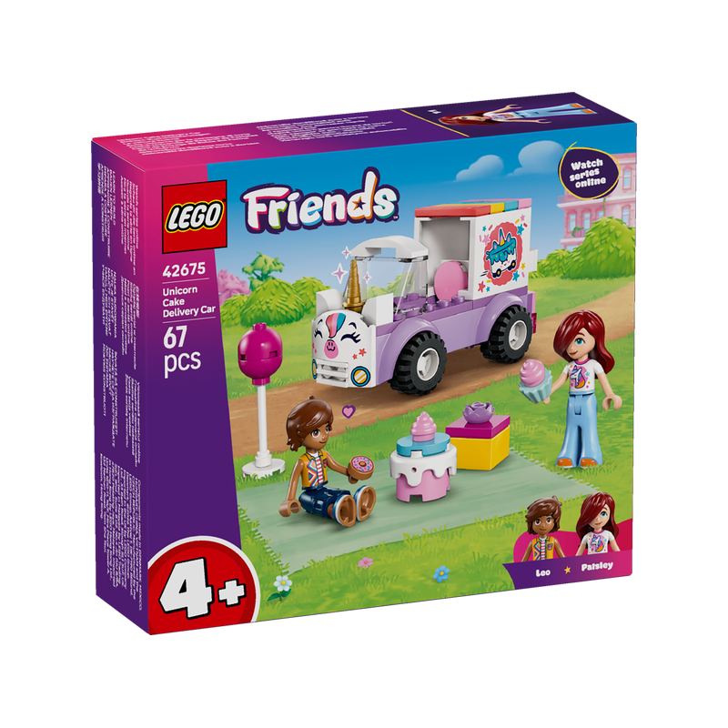 Lego 42675 - Friends - Auto-Unicorno per la Consegna di Torte