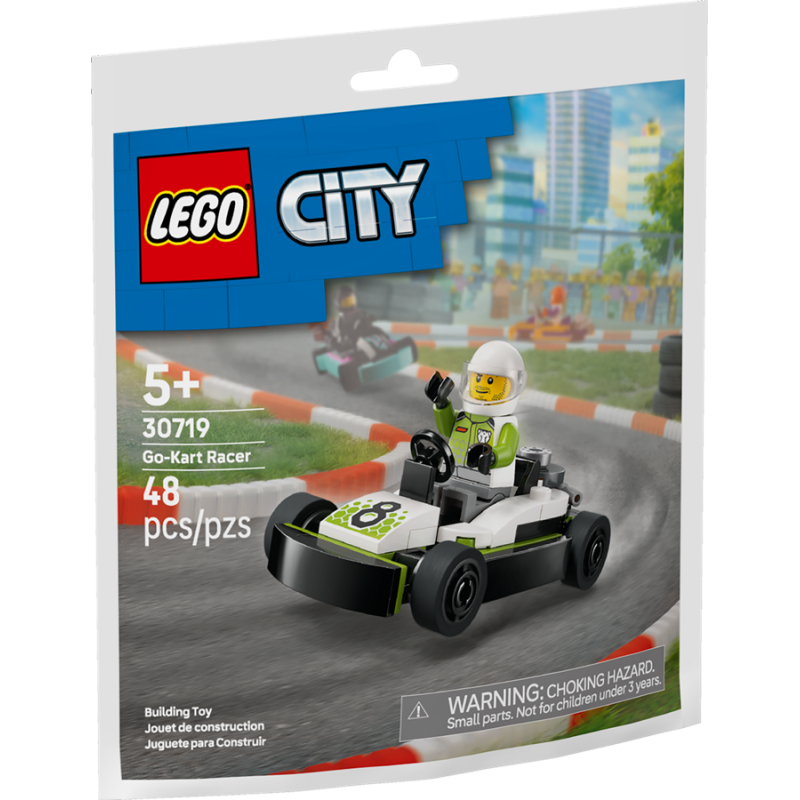 Lego 30719 - City - Pilota di Go-Kart
