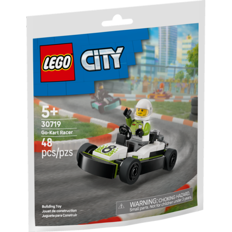 Lego 30719 - City - Pilota di Go-Kart