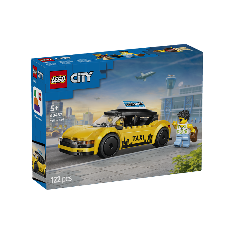 Lego 60487 - City - Taxi Giallo