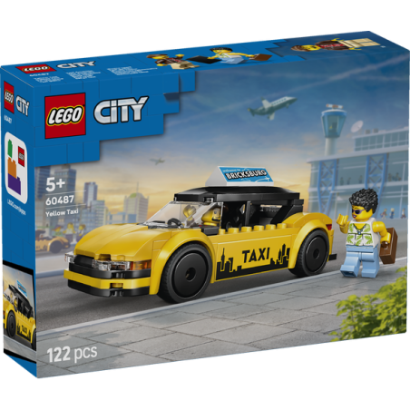 Lego 60487 - City - Taxi Giallo