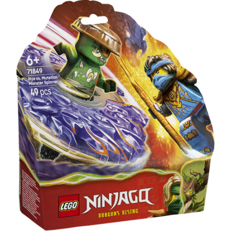 Lego 71849 - Ninjago - Nya Contro Spinner Mostro della Mutazione