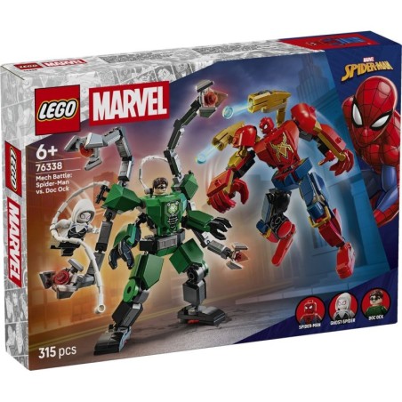 Lego 76338 - Mervel - Battaglia Mech: Spider-Man vs Doc Ock