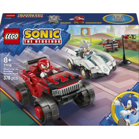 Lego 77118 - Sonic - Auto di Silver vs Monster Truck di Knuckles