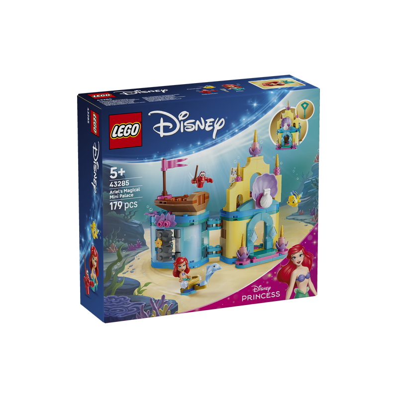 Lego 43285 - Disney - Il Magico Mini-Palazzo Di Ariel