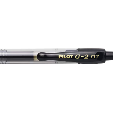 Pilot 1520 - Penna G2 Rollerball Gel Nera 0.7 mm Conf.12 pz