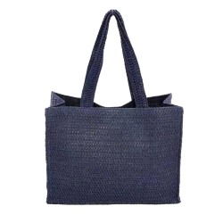 Fratelli Pesce 8912 - Borsa Paglia con Zip 42 x 33 x 16 cm