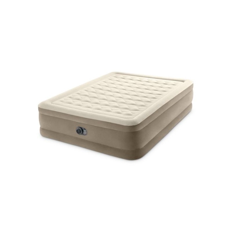 Intex 64428 - Materasso Matrimoniale Ultra Plush Dura Beam 152x203x46 cm