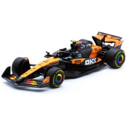 Burago 58001N - McLaren F1 MCL39 2025 4 Lando Norris Scala 1:64,