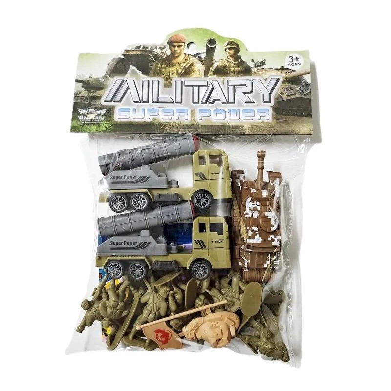 Fratelli Pesce 8984 - Busta Soldatini con Mezzi