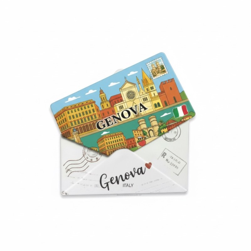 Fratelli Pesce 8935 - Magnete Postcard Genova
